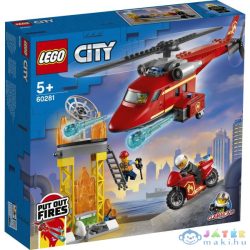   Lego City: Fire Tűzoltó Mentőhelikopter 60281 (Lego, 60281)