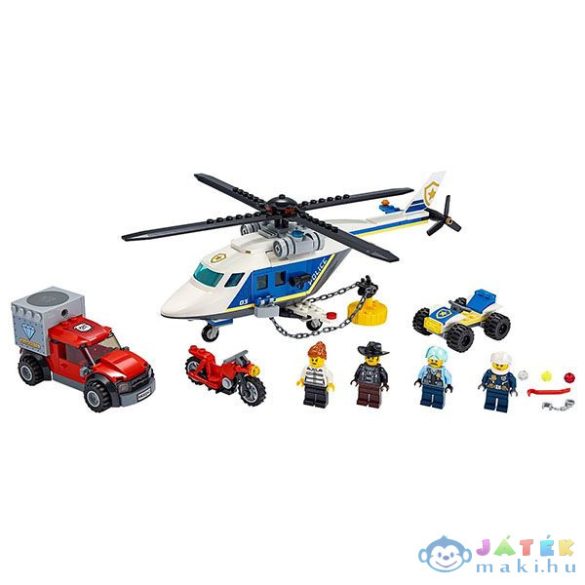 Lego City: Rendőrségi Helikopteres Üldözés 60243 (Lego, 60243)