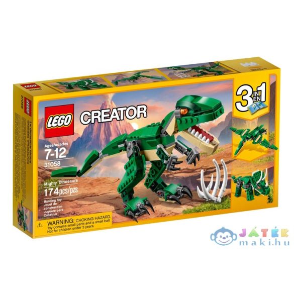 Lego Creator: Hatalmas Dinoszaurusz 31058 (Lego, 31058)