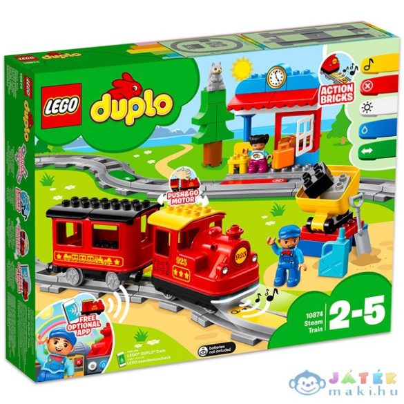 Lego Duplo: Gőzmozdony 10874 (Lego, 10874)