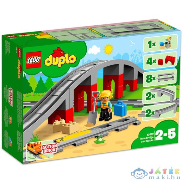 Lego Duplo: Vasúti Híd És Sínek 10872 (Lego, 10872)