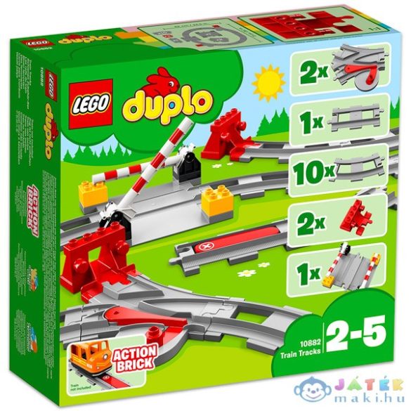 Lego Duplo: Vasúti Pálya 10882 (Lego, 10882)