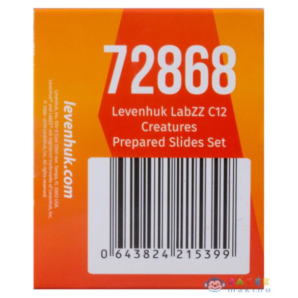 Levenhuk Labzz C12 Élőlények – Előkészített Tárgylemez-Készlet (Levenhuk , 72868)