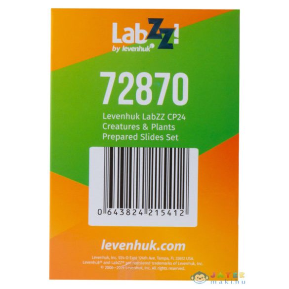 Levenhuk Labzz Cp24 Élőlények És Növények – Előkészített Tárgylemez-Készlet (Levenhuk , 72870)