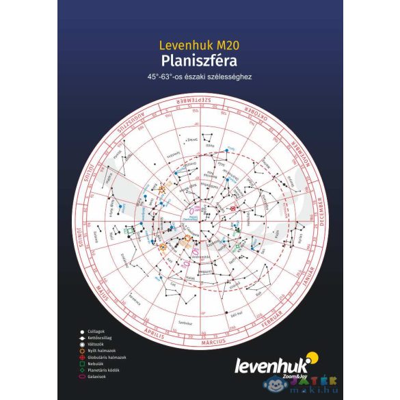 Levenhuk M20 Nagyméretű Planiszféra (Levenhuk , 70266)
