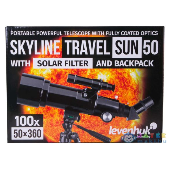Levenhuk Skyline Travel Sun 50 Teleszkóp (Levenhuk , 71996)