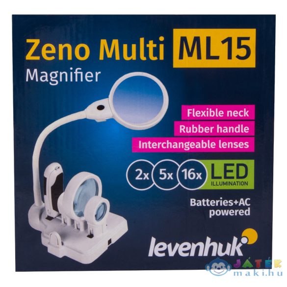 Levenhuk Zeno Multi Ml15 Fehér Nagyító (Levenhuk , 72607)