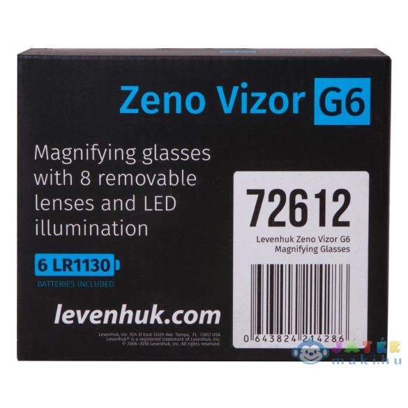 Levenhuk Zeno Vizor G6 Nagyítószemüveg (Levenhuk , 72612)