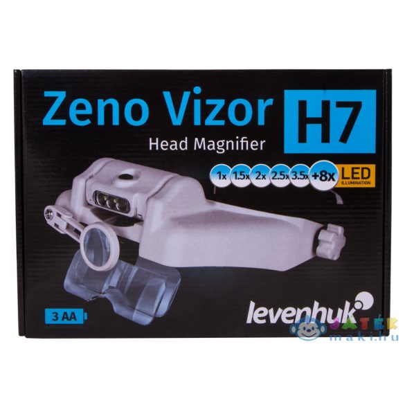 Levenhuk Zeno Vizor H7 Fejre Rögzíthető Nagyító (Levenhuk , 72611)