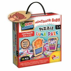 Montessori Baby Puzzle - Vidámpark (Lisciani, LIS96855)