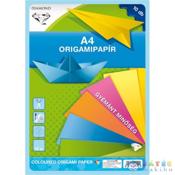 Origamipapír - A4-Es - 10 Db (Lizzy Card, 565)