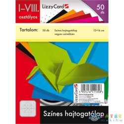 Színes Hajtogatólap - 12X16 Cm - 50 Db (Lizzy Card, 658)