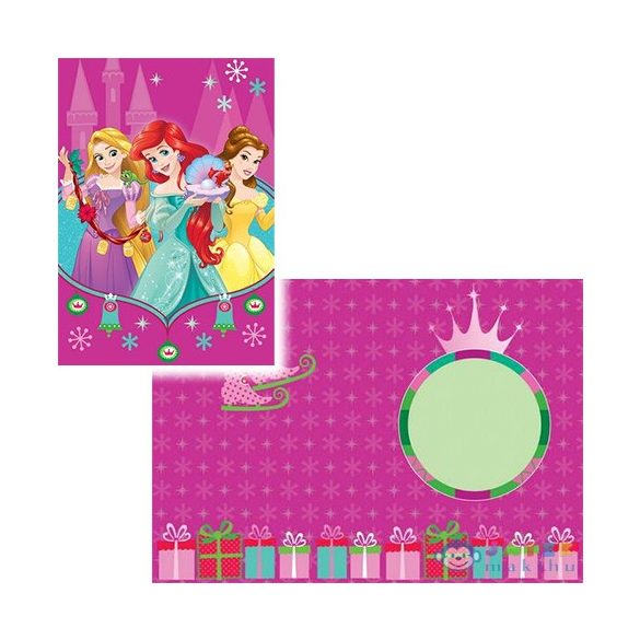 Disney Hercegnők Karácsonyi Üdvözlőlap Háromféle Változatban (Luna, 561942)