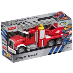   Mega Truck: Tűzoltó Kamion Fénnyel És Hanggal 40X14X21Cm (Luna, 000621869)