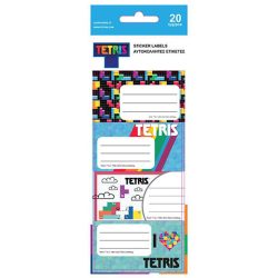 Tetris Füzetcímke 20Db-S Szett (Luna, 000504058)