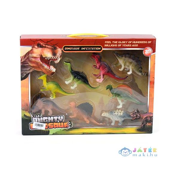 8Db-os Dinoszaurusz Figura Szett (Magic Toys, MKL325544)