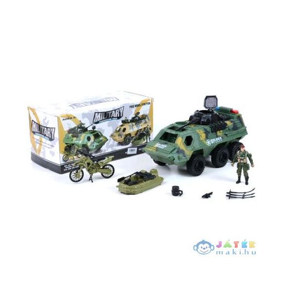 Amv Katonai Páncélozott Szállítójármű Játékszett Két Színváltozatban (Magic Toys, MKL165722)