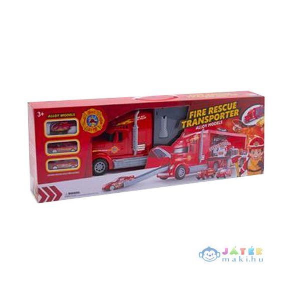 Átalakítható Tűzoltókamion Hordozható Szett (Magic Toys, MKL302252)