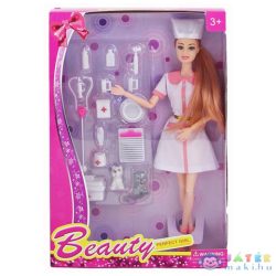  Beauty Perfect Girl Állatorvosi Játékszett Kiegészítőkkel 29Cm (Magic Toys, MKL535073)
