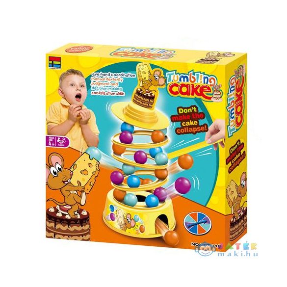 Bukdácsoló Torta Társasjáték (Magic Toys, MKL664574)