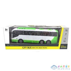   City Bus Távirányítós Zöld-Fehér Busz (Magic Toys, MKM562972)
