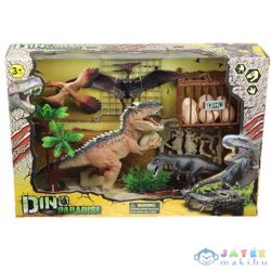   Dinoszauruszos Játék Szett Különböző Kiegészítőkkel (Magic Toys, MKM579892)