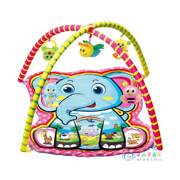 Elefántos Baby Játszószőnyeg Plüss Állatokkal 72X65X47Cm (Magic Toys, MKL265757)