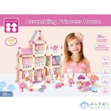 Fa Rózsaszín Kastély Játékszett Kiegészítőkkel (Magic Toys, MKM566113)