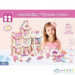   Fa Rózsaszín Kastély Játékszett Kiegészítőkkel (Magic Toys, MKM566113)