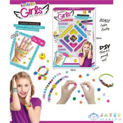   Fashion Karkötő Készítő Szett Csillagos És Emoji-S Gyöngyökkel (Magic Toys, MKL542165)