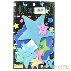   Fluoreszkáló Sötétben Világító Csillagok Szett (Magic Toys, MKM960349)