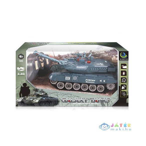 Galaxy Tanks: Távirányítós Tank Fénnyel És Hanggal 2,4Ghz (Magic Toys, MKM716953)