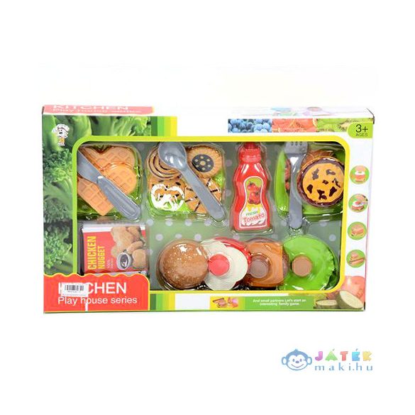 Hamburger Tojással Reggeliző Szett (Magic Toys, MKK424770)