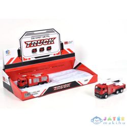   Hátrahúzós Tűzoltósági Teherautó 1:55 Kétféle Változatban (Magic Toys, MKL479831)