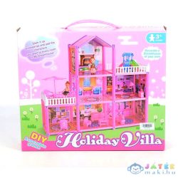   Holiday Villa Építsd Magad Pink Babaház Játékszett (Magic Toys, MKL528530)