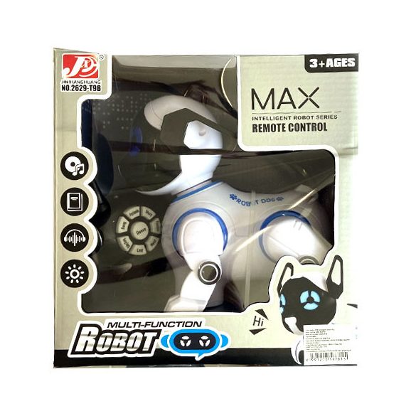 Interaktív Robomancs Az Okos Robot Kutya Fénnyel És Hanggal (Magic Toys, MKL358781)