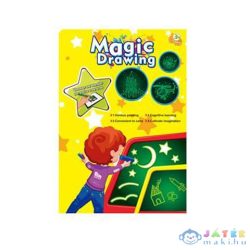   Mágikus Írótábla Szett Sablonnal És Tollal (Magic Toys, MKL325760)