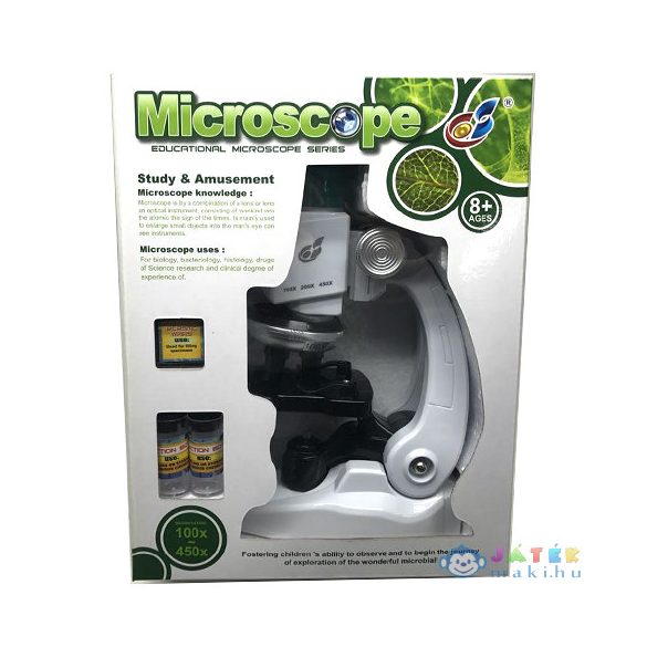 Mikroszkóp Készlet 100X-450X Nagyítással (Magic Toys, MKL042494)