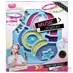   Music Jewerly Ékszerkészítő Szett Hangjegy Medálokkal (Magic Toys, MKM555232)