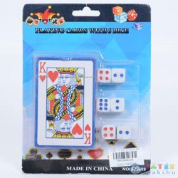 Pókerkártya 6Db Dobókockával (Magic Toys, MKL684239)