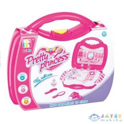   Pretty Princess Pink Szépségszett Hordozható Táskában Kiegészítőkkel (Magic Toys, MKL445424)