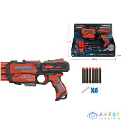   Rapid Attack Fekete-Piros Szivacslövő Fegyver Tölténnyel (Magic Toys, MKL620591)