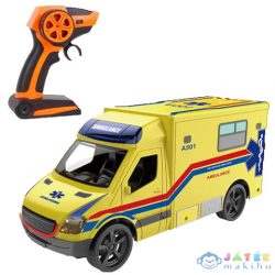   Rc Rescue Távirányítós Sárga Mentőautó 2,4Ghz 1/12 (Magic Toys, MKL587831)
