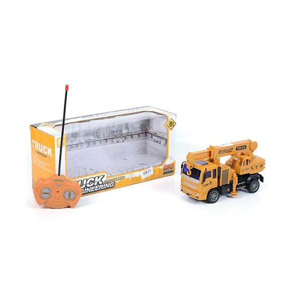 Rc Távirányítós Építőipari Daruskocsi 1/36 (Magic Toys, MKL636854)