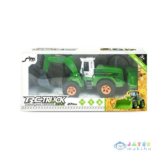 Rc Truck Zöld Távirányítós Munkagép 1/30 27Mhz (Magic Toys, MKL197240)