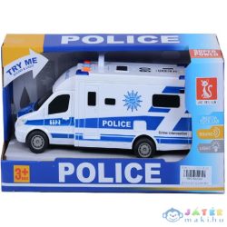   Rendőrségi Kisbusz Kisautó Fénnyel És Hanggal (Magic Toys, MKM692383)