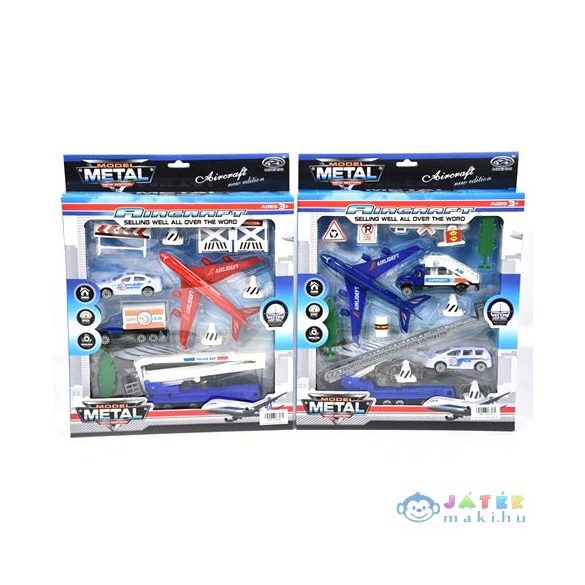 Reptéri Játékszett Repülővel És Kiegészítőkkel (Magic Toys, MKL153635)