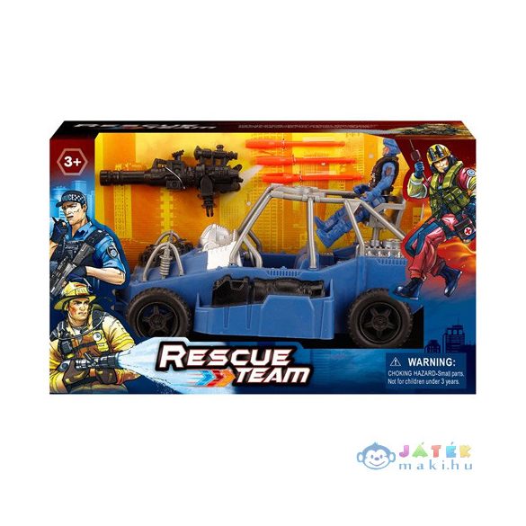 Rescue Team Rendőrségi Buggy Járgány Figurával (Magic Toys, MKL359915)