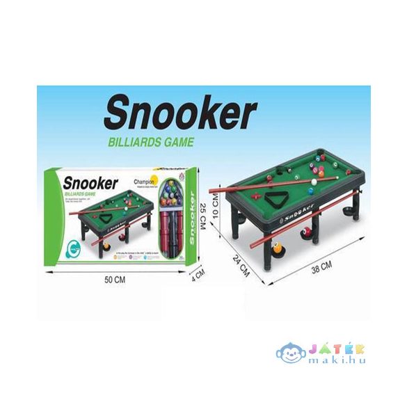 Snooker Asztal Gyerekeknek Kiegészítőkkel (Magic Toys, MKK363651)