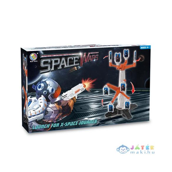 Space Wars: Űrfegyver Szett Mozgó Céltáblával (Magic Toys, MKL686183)